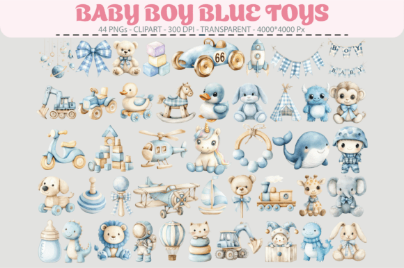 Download Baby Boy Blue Toys Clipart – 44 PNGs - Premium Resources