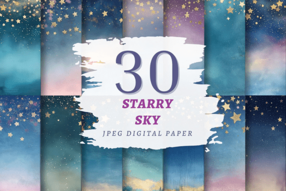 Download Starry Sky Papers JPEG - Premium Bundle